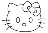 Coloriage Masque Hello Kitty 7 Meilleures Images Du Tableau Masque De Carnaval