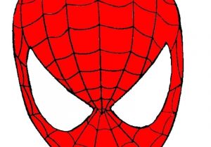 Coloriage Masque Spiderman Imprimer Masque Spiderman à Imprimer