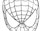 Coloriage Masque Spiderman Imprimer Masque Spiderman à Imprimer