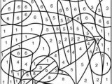 Coloriage Mathématiques Ce1 Jeu De Coloriage Numéroté Chiffres Et Mer N°1