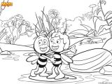 Coloriage Maya L Abeille Gratuit Activités Printable Gratuits   Imprimer Maya L Abeille Maya