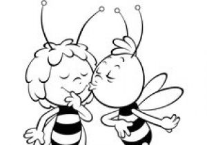 Coloriage Maya L Abeille Gratuit Coloriages Willy   Colorier Fr Hellokids