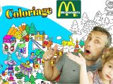 Coloriage Mcdo Le Monde Entier   Colorier Dans ton Happy Meal Programme