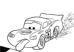 Coloriage Mcqueen à Imprimer Dessin De Flash Mcqueen A Imprimer