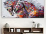 Coloriage Michael Jackson à Imprimer Le Goodecor Deux Animaux Courir Mur D Art De toile De Cheval Affiche D Art Photos Pour Salon Maison Décoration Murale toile Peinture Imprimer