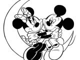 Coloriage Mickey Et Minnie Amoureux Coloriage Minnie Et Dessin Minnie à Imprimer Avec Mickey…