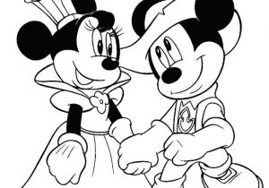 Coloriage Mickey Et Minnie Amoureux Mickey Et Minnie Amoureux Imprimer Coloriage