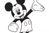Coloriage Mickey Imprimer Gratuit Coloriage Disney Mickey original Dessin