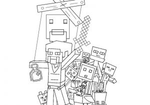 Coloriage Minecraft à Imprimer Gratuit Minecraft 16 Jeux Vidéos – Coloriages   Imprimer