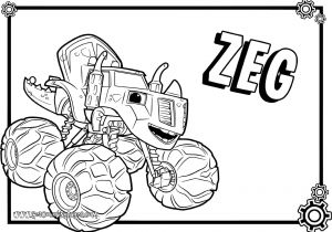 Coloriage Minecraft Blaze top 31 Blaze and the Monster Machines Coloring Pages
