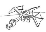 Coloriage Minecraft Ender Dragon 8 Best Drawings Images