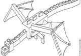 Coloriage Minecraft Ender Dragon Coloriage Ender Dragon Le Dragon De Minecraft   Imprimer