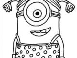 Coloriage Minion à Imprimer Coloring Page with A Minion From Despicable Me and Despicable Me 2