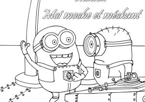 Coloriage Minion Bob à Imprimer Coloriage Minions Les Beaux Dessins De Dessin Animé   Imprimer Et