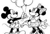 Coloriage Minni Coloriage Les Baisers De Minnie Le Baiser
