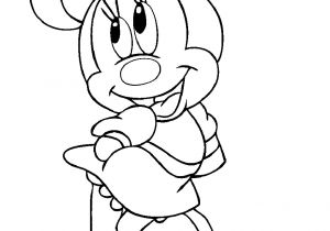 Coloriage Minnie à Imprimer Gratuit Coloriage Minnie