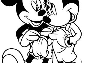 Coloriage Minnie à Imprimer Gratuit Mickey Mouse and Minnie Hand In Hand
