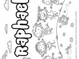 Coloriage Minnie Bébé Coloriage Et Illustration Du Prénom Rapha L Le Prénom Est écrit