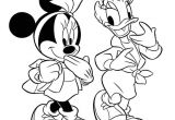 Coloriage Minnie Et Daisy à Imprimer Coloriages Mickey Et Minnie Az Coloriage