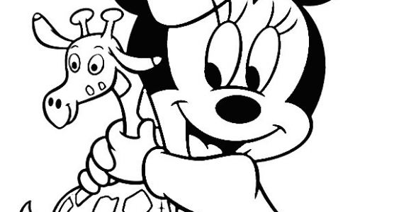 Coloriage Minnie Et Mickey Bébé Part 343 Dessin Animaux