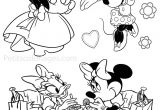 Coloriage Minnie Gratuit à Imprimer Coloriage Pour Enfant Minnie