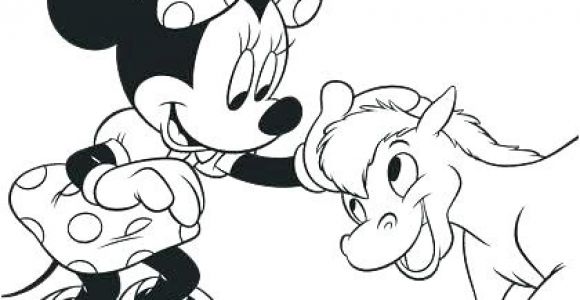 Coloriage Minnie Loup Coloriage Minnie A Imprimer Gratuit Mickey Et Noel Mini Loup Le