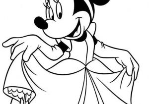 Coloriage Minnie Princesse à Imprimer Minnie Mouse Coloring Page Minniemouse13