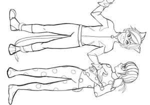 Coloriage Miraculous Ladybug Et Chat Noir Ladybug Cat Noir SzinezÅ Pinterest