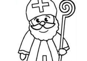 Coloriage Mitre De Saint Nicolas Coloriage Saint Nicolas Dessiné Par Nounoudunord