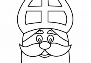 Coloriage Mitre De Saint Nicolas Coloriage Visage De Saint Nicolas Img