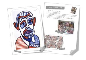 Coloriage Moi Moche Et Méchant 2 Fiche Artiste Jean Dubuffet