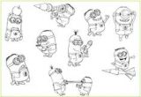 Coloriage Moi Moche Et Méchant A Imprimer Gratuit Despicable Me Coloring Pages the Girls Coloring Fun