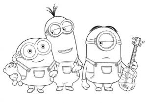 Coloriage Moi Moche Et Méchant A Imprimer Part 49 Dessin Animaux