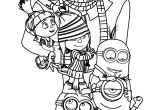 Coloriage Moi Moche Et Méchant Gru A Cute Coloring Page with the Characters Of the Movie Despicable Me