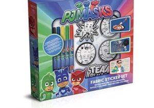 Coloriage Moins De 3 Ans Kit Créatif Patchs   Colorier Pyjamasques