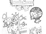 Coloriage Mois De Novembre Coloriage Du Mois De Novembre A La Grande école