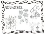 Coloriage Mois De Novembre Coloriage Du Mois De Novembre