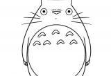 Coloriage Mon Voisin totoro Coloriage Mon Voisin totoro Sans Dépasser