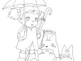 Coloriage Mon Voisin totoro totoro Coloring Pages Sewing & Crafts Pinterest
