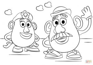 Coloriage Monsieur Et Madame Patate Coloriage M Et Mme Patate