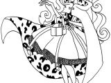 Coloriage Monster High Catty Noir Coloriage Monster High Baby Catty Noir