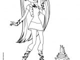 Coloriage Monster High En Couleur Coloriages Venus Mcflytrap Et Chewlian Fr Hellokids