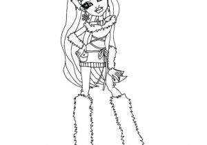 Coloriage Monster High En Couleur Monster High Dessin Monster High Dessin De Monster High A