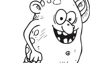 Coloriage Monstre Et Compagnie 3 Monstre Image Az Coloriage