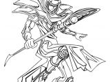 Coloriage Monstre Yu Gi Oh Dessin Yu Gi Ho