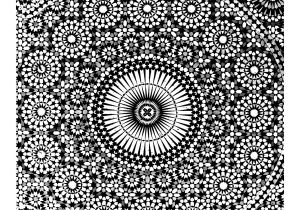 Coloriage Mosaique Arabe orient Et 1001 Nuits Coloriages Difficiles Pour Adultes