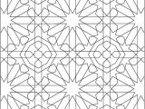 Coloriage Mosaique Arabe Pattern Patterns