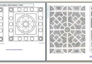 Coloriage Mosaique Gallo Romaine Arts Visuels Chez Maliluno