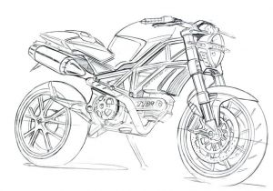 Coloriage Moto Course Imprimer Coloriage Moto De Course 27 Jecolorie