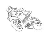 Coloriage Moto De Course à Imprimer Coloriage Moto Course